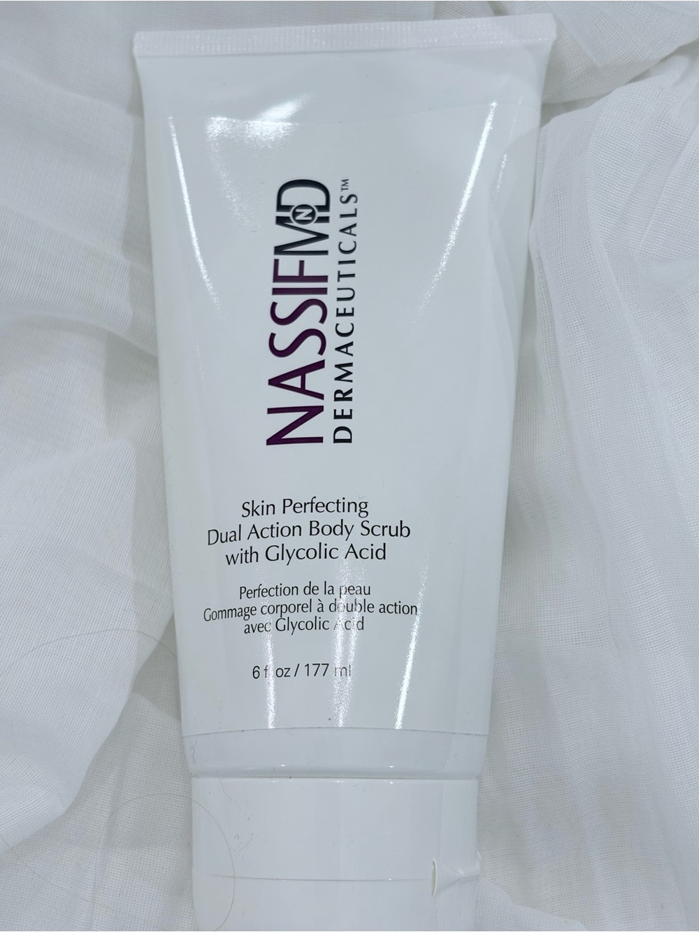 *New* Nassif Dual Action Body Scrub with Glycolic Acid